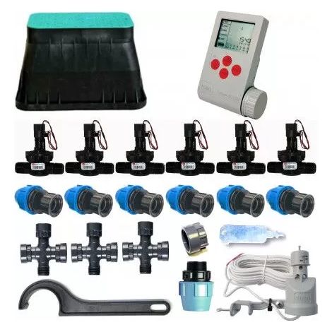 Kit d'irrigation Toro 6 zones 9V