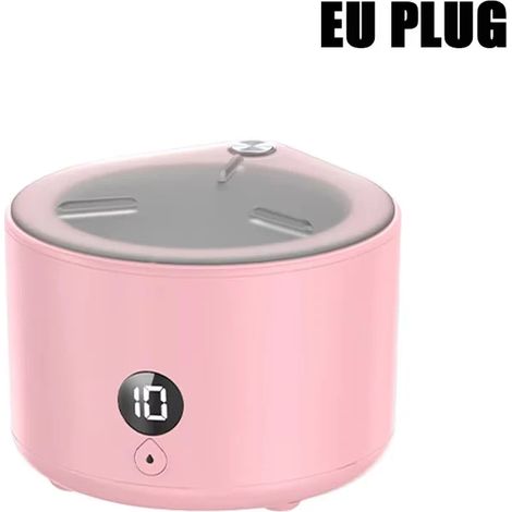 (Rose, norme européenne) Nettoyeur de gouttières dentaires à ultrasons de 150 ml avec 4 vitesses (1/5)