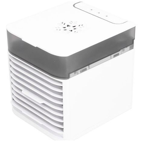 Mini climatiseur portable USB pour la maison ou le bureau, avec écran tactile et système de refroidissement amovible. (1/5)