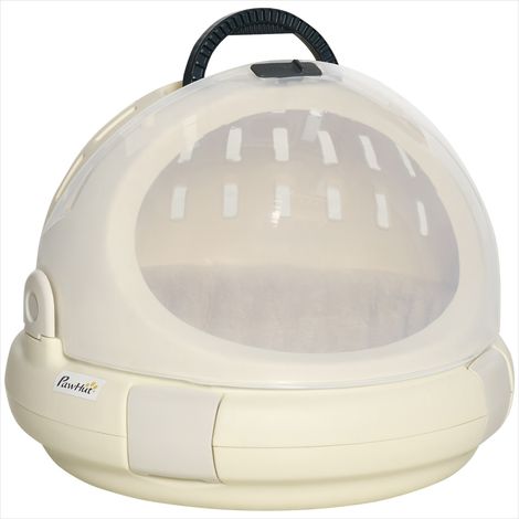 Arbre à chat rond avec coussin amovible transportable et lavable (1/5)