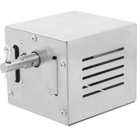 Elektromotor für Grill Motor für Drehspieß AC220V 25W Edelstahlmotor für Drehspieß für Grill zum Braten von Ziegen, Schweinen und Hühnern