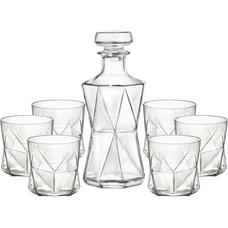 Bormioli Set 7 teilig 1 x Karaffe + 6 x Gläser (1/4)