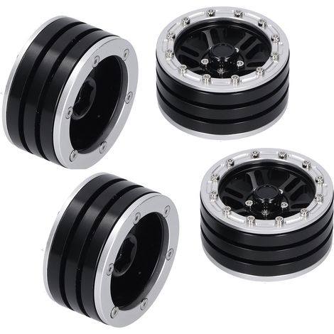 Stück RC-Car-Radnaben aus Aluminiumlegierung, passend für TRX4 SCX10 90046 D90 RC Crawler