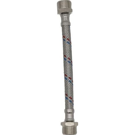 ROUSSEAU - Flexible de raccordement M1/2-M1/2 - Longeur 15 cm