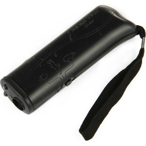 Dispositif Anti-Aboiements,Appareil de dressage de chien répulsif à ultrasons pour chien Dispositif De Dressage Pour Animaux De Compagnie, Avec Del, 13.8X5X3.5CM nior (1/2)