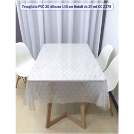 TOVAGLIATO TRASPARENTE SMART STILE H 140 - 20 Metri lineari