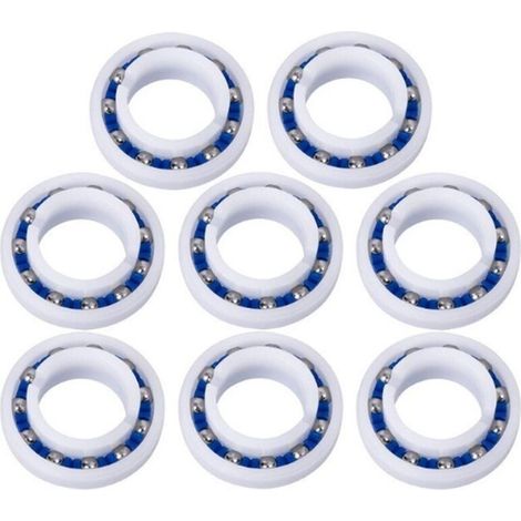 Lot de 10 roulements à Billes adaptables pour Roue de 180 Robot Nettoyeur de Piscine C60,Dimensions : extérieur 1.1in, intérieur 0.6in (1/4)