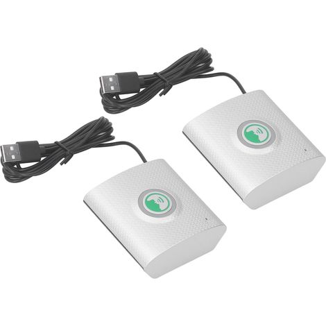 Interphone vocal bidirectionnel, sonnette sans fil intelligente, communication longue portée, son clair et puissant, idéal pour la sécurité de la maison et du bureau (argenté). (1/5)