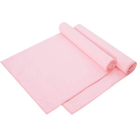 Sporthandtücher 2 pcs Rosa 140 x 70 cm Polyester und Polyamid