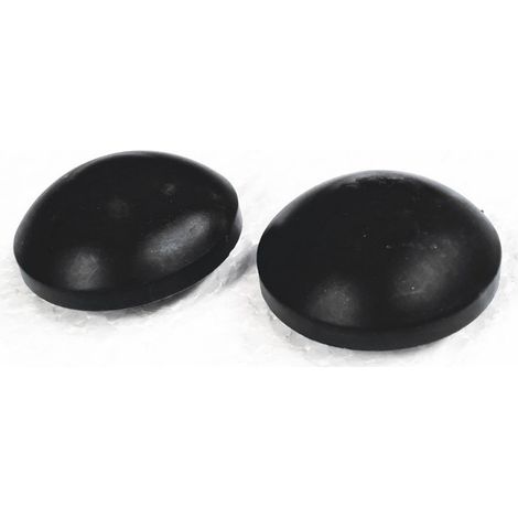 X2 Tapón embellecedor vara superior cama elástica (Negro)
