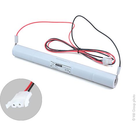 Packs de batteries D rechargeables RS PRO 6V NiCd 4Ah D x 5 ( Prix pour 1 )