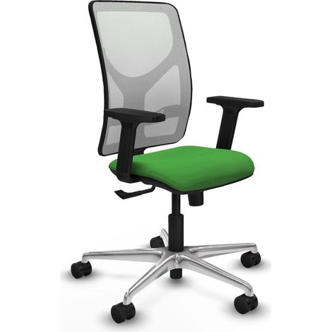 Chaise de bureau piqueras y crespo Motilla blanc support lombaire (1/2)