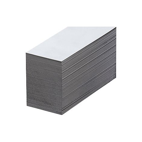 kaiserkraft  Targhetta magnetica per magazzino  bianco  alt x