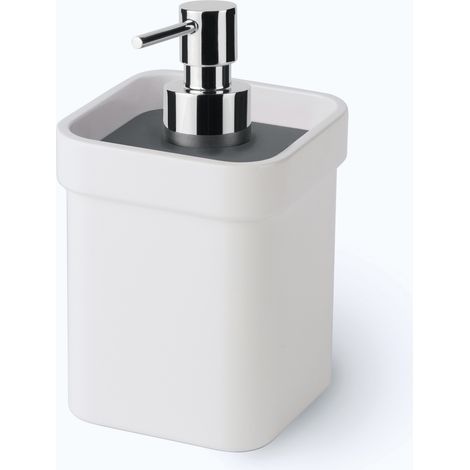 Lineabeta - Seifenspender mit mattgrauem Deckel 250 ml