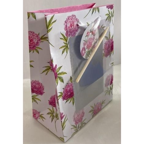 Bolsa decorativa con tarjeta rasca y gana 23x18x10 fresco