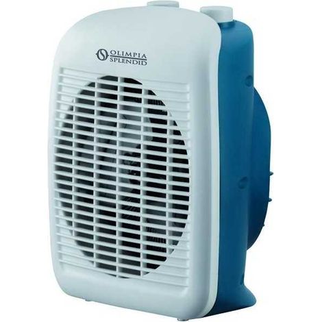 Olimpia Splendid Caldo Relax Interior Azul, Blanco 2000 W Ventilador eléctrico