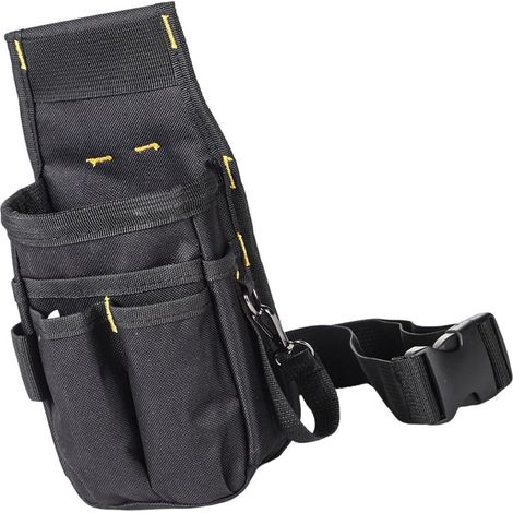 Pochette à outils avec boucle - Convient pour de multiples applications professionnelles - Accès facile - Ceinture à outils d'électricien (1/5)