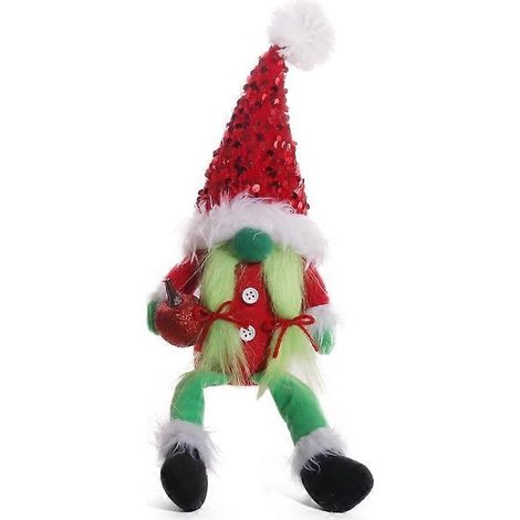 Figurines de Noël sans visage, poupées décoratives pour étagère, table, bureau, cadeau 53CA