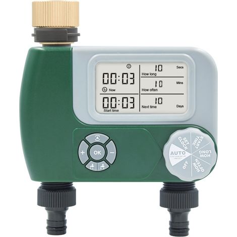 Système d'irrigation intelligent par aspersion pour jardin extérieur, arroseur agricole bidirectionnel (1/4)