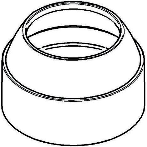 Couvercle rosace 44055926 Grohe EICHELBERG chromée Al Dente évier batteries GROHE