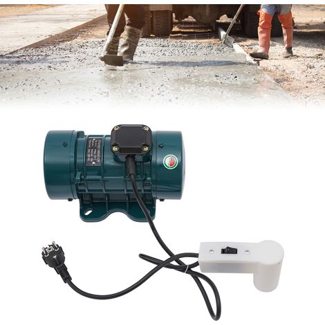 Moteur vibrant à béton électrique 250 W pour mélange de béton 2840 tr/min avec force de vibration de 150 kg d'aluminium pour projets de construction tels que ponts, clôtures, routes (1/5)