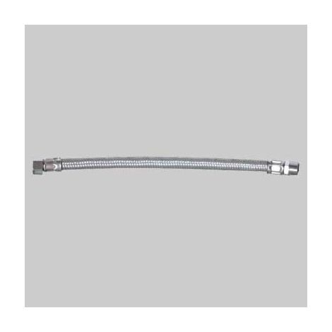 FLESSIBILE IN ACCIAIO INOX 3/8 M X 3/8 F - cm 35