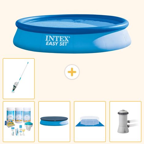 Intex Piscine Easy Set Ronde - 396x84 cm - 6-pièces  S20173 (1/5)