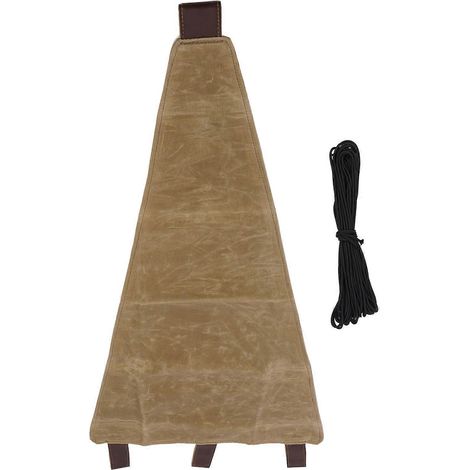 Tabouret de camping en tissu avec corde, siège pliable portable pour pêche, plage, randonnée et voyage. (1/5)