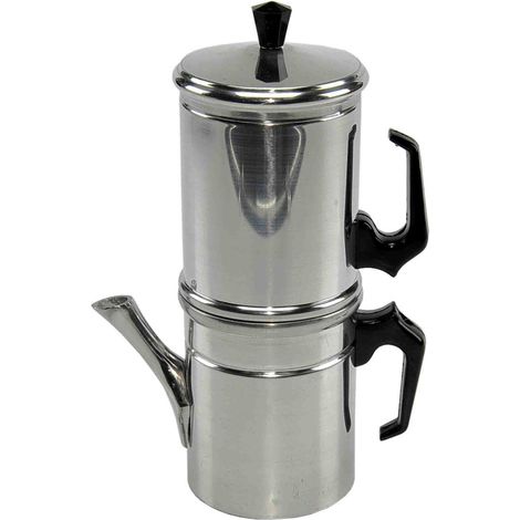 Ilsa CAFFETTIERA NAPOLETANA ALLUM.TZ.6, Alluminio, Multicolor, 6 Cups (1/3)
