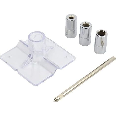 lot de 5 Mini trou de poche gabarit 6/8/10mm Guide de forage adaptateur d'entraînement compatible avec le localisateur de forage Guide de gabarit de cheville outils de travail du bois (1/5)