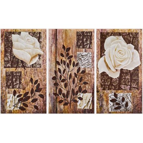 CUADRO IMPRESO EFECTO PINTURA 55 X 3 X 100 CM (1/4)