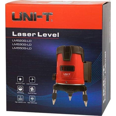 Blow Laser-Niveau Pro grün mit automatischer Nivellierung