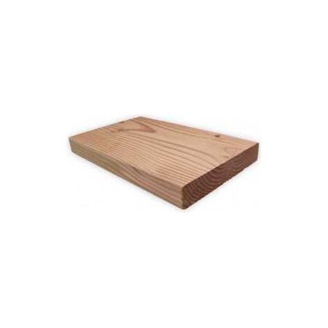 Sud Bois – Lame de terrasse en bois Douglas 28x145mm – Longueur 4m – Traitement naturel – Choix 2 pour conditions climatiques françaises (1/4)