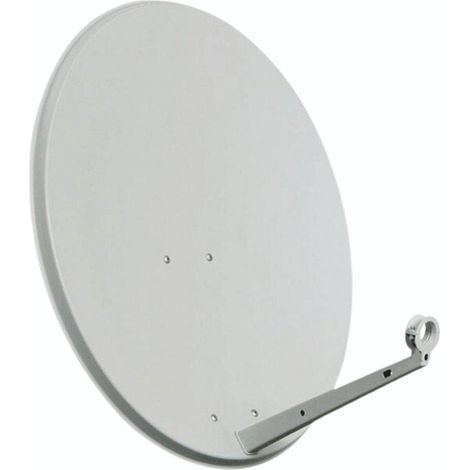 RED OPTICUM SAT-Antenne X80, Stahl, lichtgrau, 80 cm (1/2)