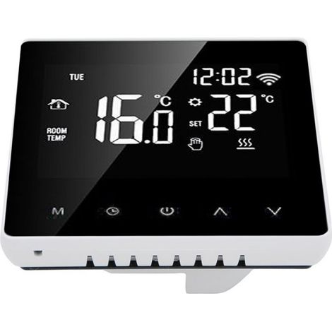 Thermostat intelligent Wi-Fi LCD ME81H pour chauffage au sol électrique mural Tuya AC230V (1/5)