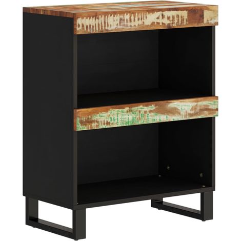 Buffet bas Commode salon,Armoire latérale 60x33x75 cm bois massif de récupération -22432 (1/5)