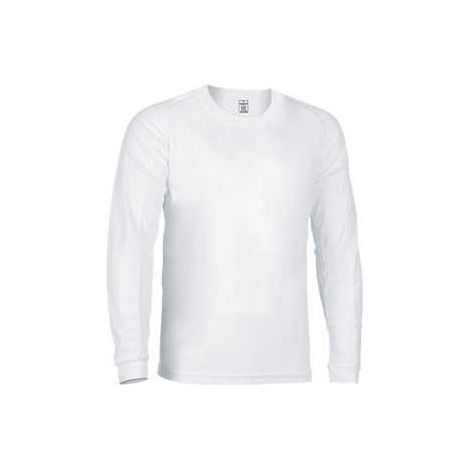 Camiseta deportiva de manga larga VALENTO Cross S Blanco