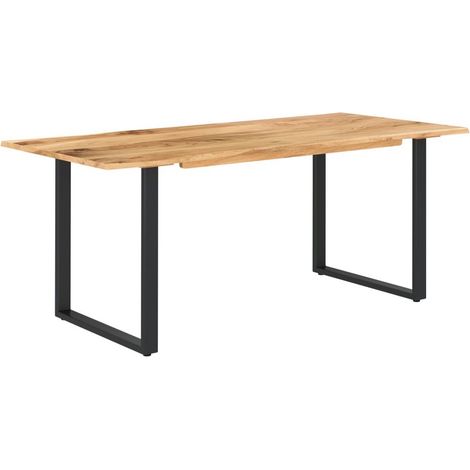 Table de salle à manger 180x90x76 Bois d'acacia massif 3 (1/5)