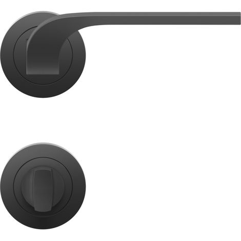 Poignée de porte Las Vegas Condamnation Cosmos noir - KARCHER DESIGN - BER87 BAD 83
