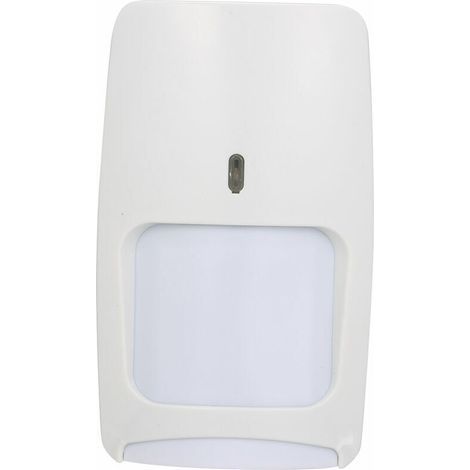 Filaire Double Technologie De Mouvement Infrarouge Et Micro-Ondes Detecteur Mural Mounted Immunite Pir Detecteur De Mouvement Pour Animaux Accueil Securite Anti-Intrusion Systeme D'Alarme (1/4)