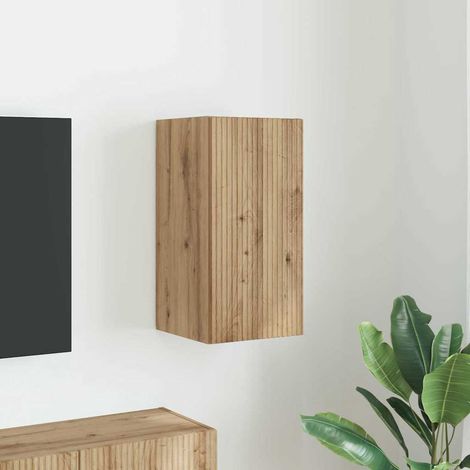 TV-Wandschrank Wandmontiert Kunsthandwerk Eiche 30 x 31 x 60 cm