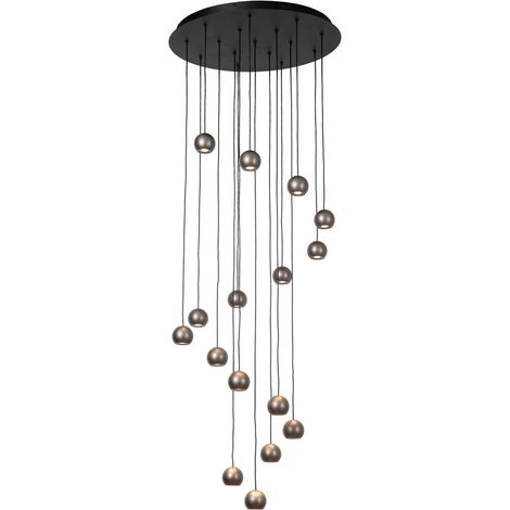 Lampe pendante Vide Design Montana 16 gris clair - 68400/92/15 (1/3)