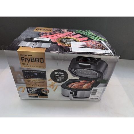 [NEUWERTIG] B-Ware GourmetMaxx Heißluft-Fritteuse 5l 2000W Fritteuse Airfryer Grillfunktion Zubehör (1/2)