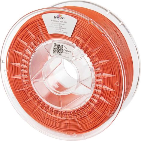 Spectrum Filaments 80304 ASA 275 LION ORANGE Filament ASA résiste aux chocs, résistant aux intempéries, résistant aux U (1/2)