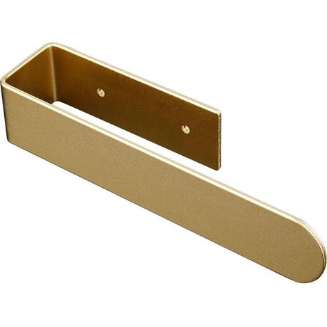 Porte Serviette Salle De Bain or, Adhesif Accroche Support Porte Torchon Mural sans Percage, Porte Serviette de Salle de Bain Mural en Acier Inoxydable pour Cuisine et Toilette (1/5)