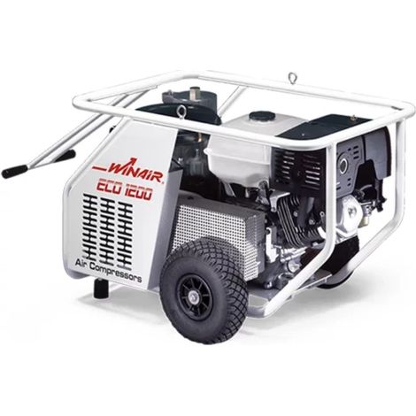 Abac – Compresseur d'air thermique à vis 11,7 CV – Débit 72 m³/h – Pression 8 bars – Réservoir 6,1 litres – Pour sablage et aérogommage (1/3)