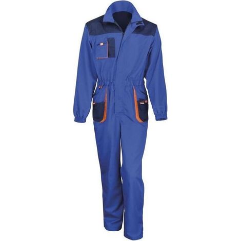 Combinaison de travail Result Lite Bleu Royal / Bleu Marine M