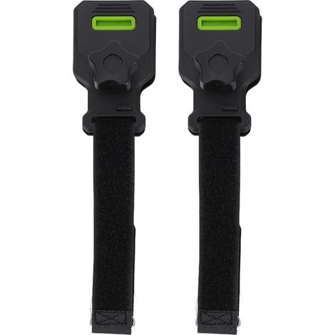 Lot de 2 pinces de fixation pour auvent de camping-car en nylon PA66 résistant au vent avec patins antidérapants - Accessoires de rechange S (1/5)