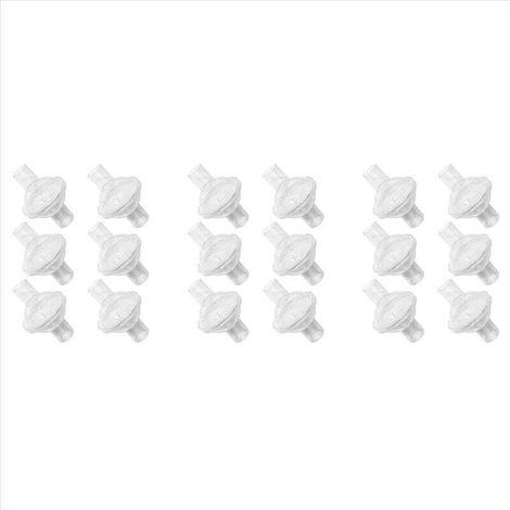 Filtres CPAP en ligne, lot de 18 filtres hypoallergéniques pour machines, filtre de remplacement