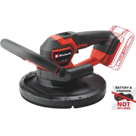Einhell Professional Akku-Trockenbauschleifer TP-DWS 18/225 Li BL Solo Power X-Change (18 V, Brushless, inkl. 6 x Ø 225 mm Schleifpapier & 1 x Gitterleinen, ohne Akku) (1/5)